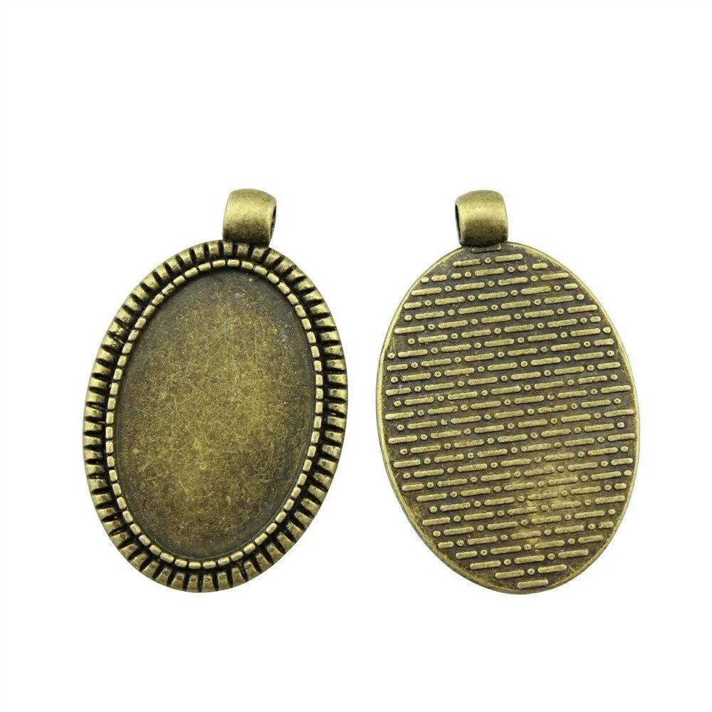 Подходит для овального 20X30 мм 25X35 мм стеклянного кабошона, основа для установки лотка, компоненты, автомобильные аксессуары, подарочные украшения и аксессуары