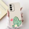 Для Samsung Galaxy A56 5G Чехол A16 A26 A36 Милый Кот Динозавр Конфета Чехол для Телефона Для Samsung A56 A 16 26 Galaxy A36 Мягкая Обложка Сумки