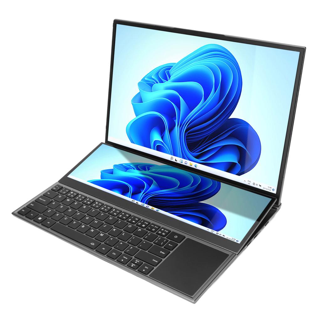 16in 14in Dual Screen Laptop 512GB PCIe NVMe M.2 SSD 32GB DDR4 RAM Laptop For Intel for Core I7 CPU 100‑240V