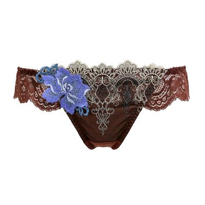 Химико 016 Серия Шорты Стринги Танга M L Нижнее белье [himico] Т-образная спинка (BR-Коричневый, L)