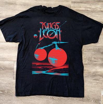 Тур Kings of Leon Концерт Унисекс Футболка Топы Футболка Все размеры от S до 4XL