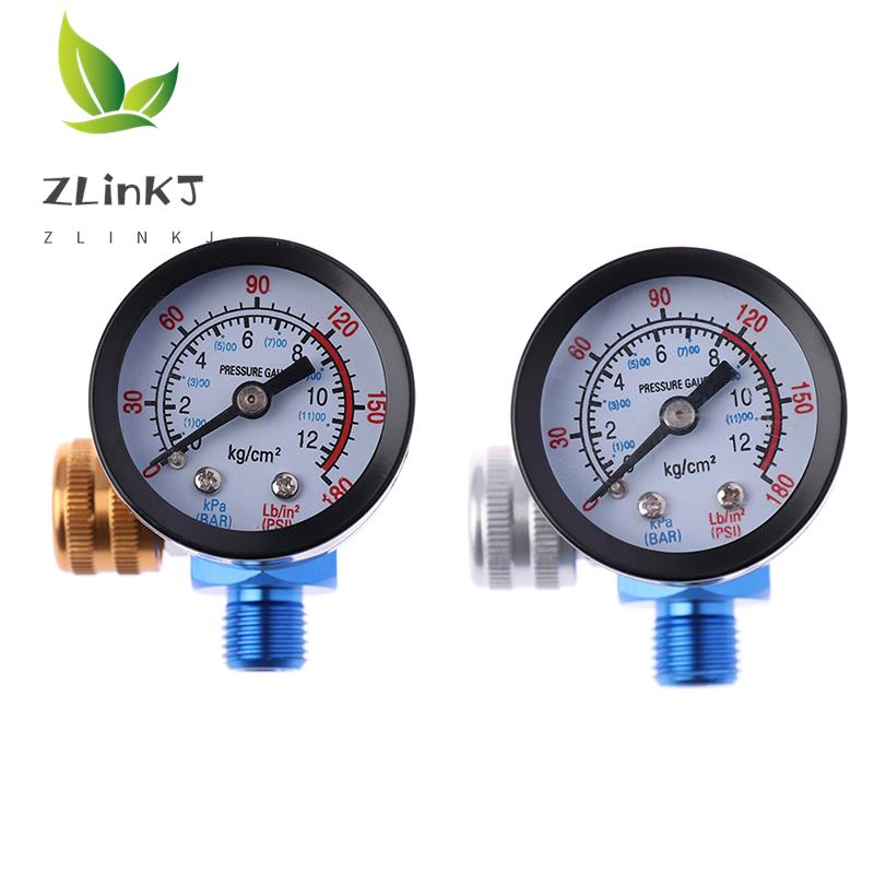 1/4NPT HVLP spary gun regulator air pressure gauge regulator for spray gun