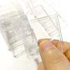 10Pcs Display Box DIY Coins Case Fashion Storage Boxes Square Clear Cards Collection Protector Containers