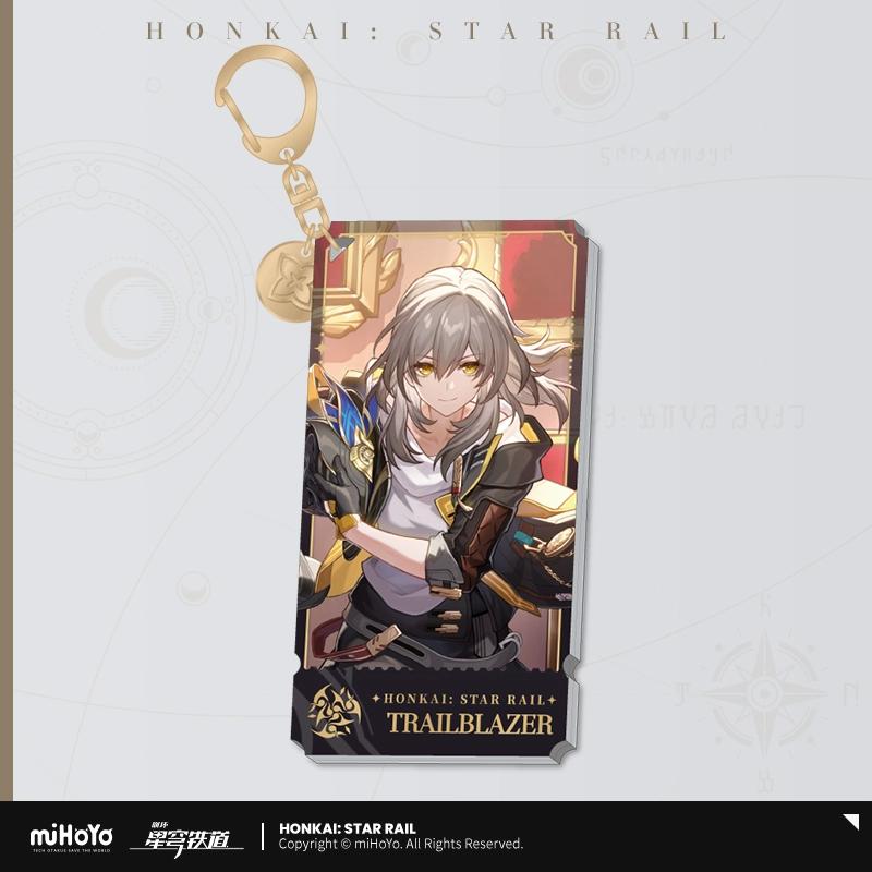 Sunsyea Honkai Star Rail Официальный мерч miHoYo Оригинальный Аутентичный Путь Гармонии Акриловый Стенд Значок Брелок Робин Сандей