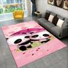 Panda Cartoon Animal Area Rug,Carpet Rug for Home Living Room Children's Bedroom Sofa Doormat Decor,Kitchen Non-slip Floor Mat