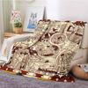 3D-Printed Art Painting Blanket Harry Potter Blanket Lord of The Rings Flannel Blankets Cover Sofa Bed Blankets for Adults Home Decotation