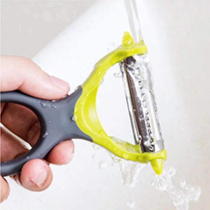 Многофункциональная овощечистка из нержавеющей стали, терка для картофеля, моркови, фруктовая нарезка, измельчитель, кухонная дробилка для еды, товары для дома