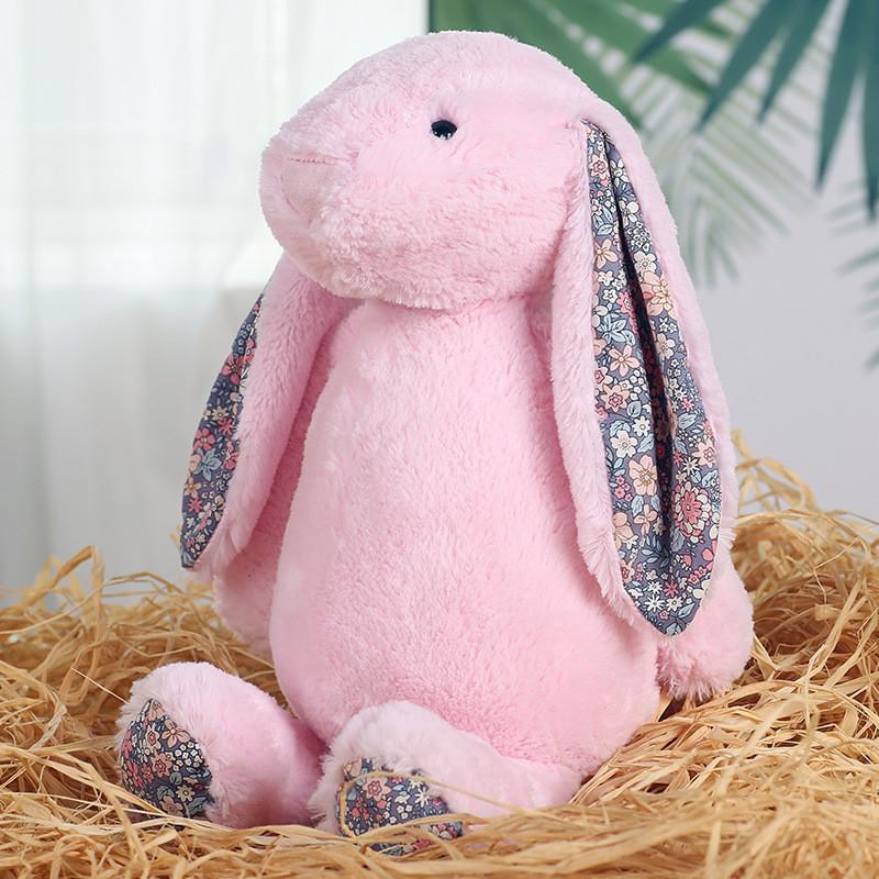 Плюшевая игрушка Цветочный Кролик с коротким мехом для детей и в подарок