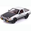 Масштаб 1/24 Toyota AE86, начальная модель D, большой игрушечный автомобиль, игрушечный автомобиль из цинкового сплава со звуком и светом для детей, подарок для мальчиков и девочек
