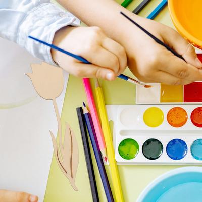 5 шт. Незаконченные деревянные вырезы цветов для DIY поделок, рисования, граффити, подарок, креативное развитие, деревянные ломтики для граффити