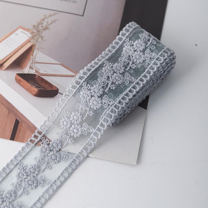 Tulle Fabrics For Hair Decoration Diy Accessories 4cm Wide Gift Wrapping Handicraft Doll Sewing Supplies Lace Ribbon 5meters New