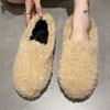 Fashion Fluffy Women Flats Shoes Winter Designer Comfortable Soft Shoes 2025 Fashion Casual Sneakers Elegant New Walking Mujer Zapatos