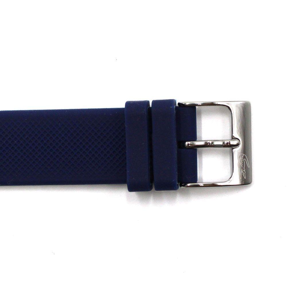 Б/у Часы Lacoste L.12.12 MOVE 2001290 Кварцевые Аналоговые Часы на Батарейках Женские Темно-синие
