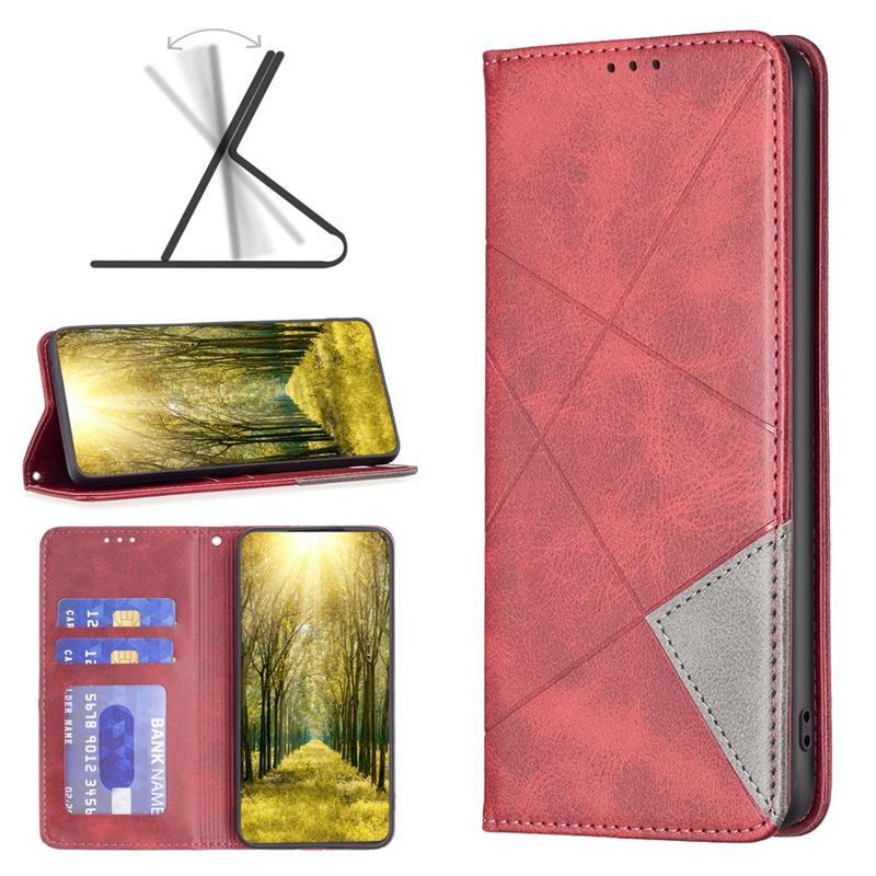 Fashion Flip Leather Case on For Xiaomi Redmi Note 9 Pro Max 9S Note8 Pro 8T 7 Solid Color Magnetic Anti Fall Wallet Phone Cases