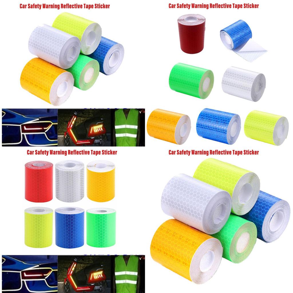 Magnetic Reflective Car Tape Reflective Tape Sticker For Enhanced Visibility 5cm*3m