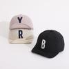 Бейсболки с буквенным принтом для малышей, летние, дышащие, тонкие, для мальчиков, быстросохнущие, регулируемые, солнцезащитные шляпы для малышей