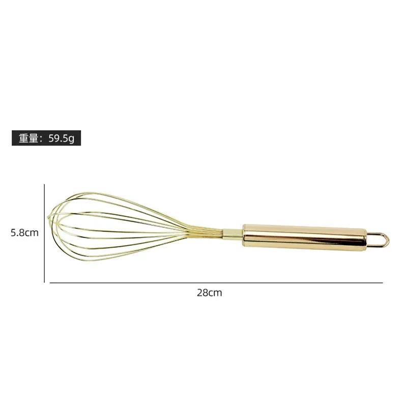 Ручной венчик для взбивания яиц из нержавеющей стали, миксер для яиц, кухонная утварь, инструмент для выпечки тортов
