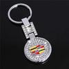 Diamond Metal Car Key Rings Buckle Case for Cadillac Logo CTS CT6 ATS SRX STS XTS XT5 CT5 Escalade BLS Auto Keychain Accessories