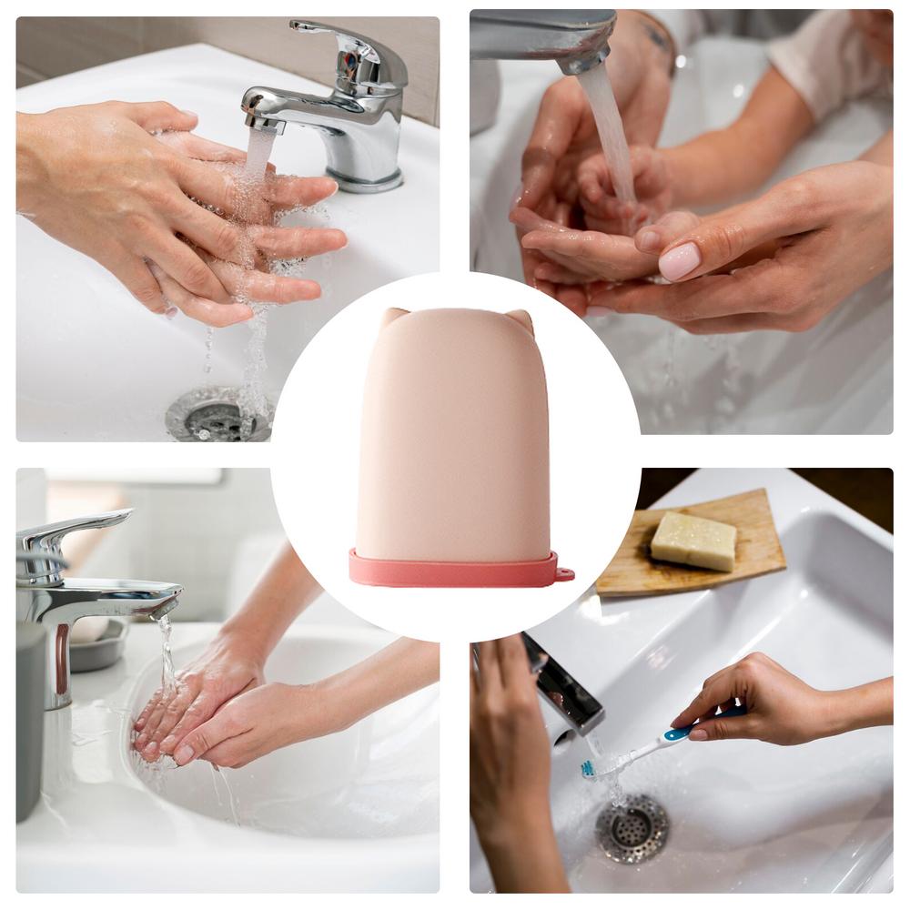 Soap Dish For Shower Small Waterproof Soap Holder With Silicone Cover Sealed Multifunctional Portable Soap Box