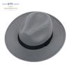 Шляпа Федора с широкими полями «Шанхайский пляж»: Черная шляпа из шерстяного фетра для мужчин и женщин - Винтажный стиль, Идеально подходит для сцены и особых случаев