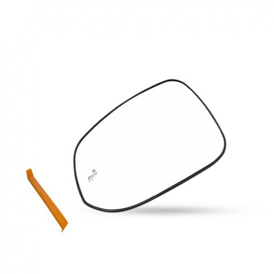 Left Driver Side Mirror Glass Heated W/ Blind Spot For Toyota Rav4 -2025