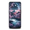 Розовый горный закат Чехол для телефона для Oneplus 13R 13 12R 11 10T 10R Nord N100 N200 N10 10 9 9R 9RT CE 3 2 Z Pro 5G Мягкая ТПУ обложка