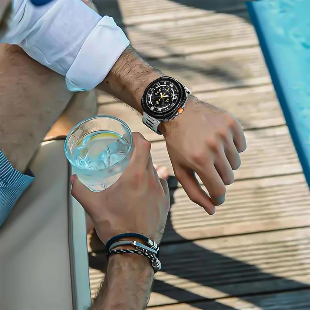 Stainless Steels Strap for Samsung Galaxy Watch 8 Classic 46mm 40mm/44mm Wristband Luxury Bracelet for Samsung Galaxy Watch 7 Ultra 47mm Accessories