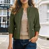 Womens Casual Long Sleeve Zipper Thin Jackets