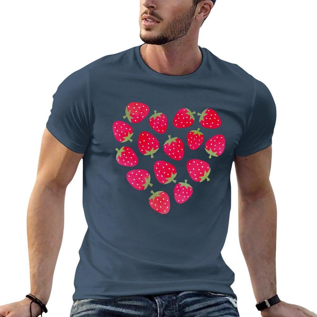 Strawberries and Chocolate TShirt t shirts for Unisex graphic vintage t shirt personalised Unisex t shirt heavy cotton Tshirt