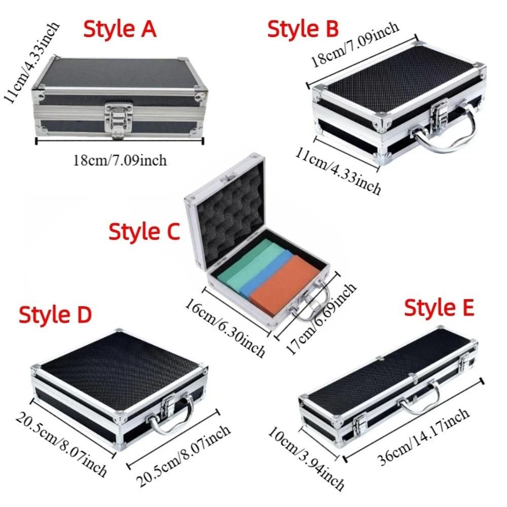 Impact Resistant Aluminum Zinc Zinc Alloy Tool Box Drop-Resistant Safety Briefcase Tool Organization