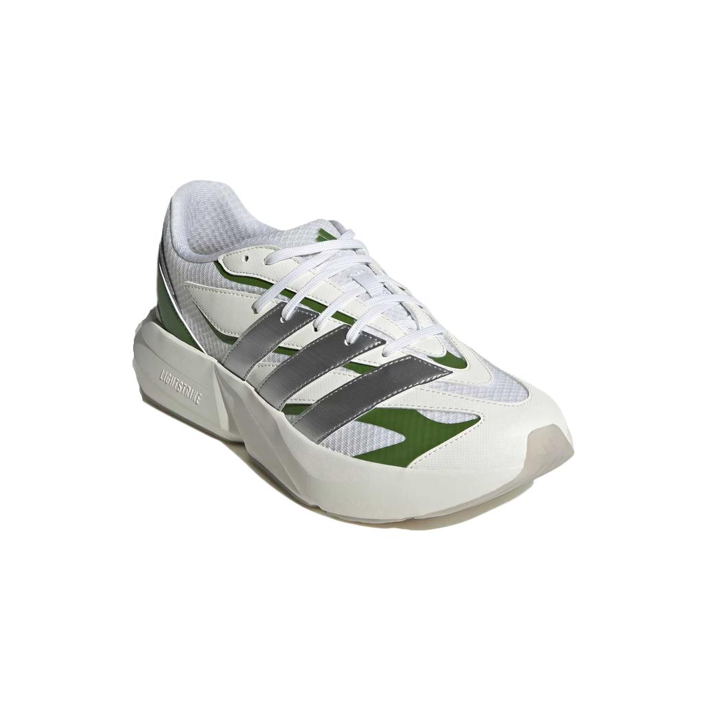 Adidas Lightblaze Fashion Trendy Aesthetic Simple Low-Top Running Shoes Men Sneakers White JR7327