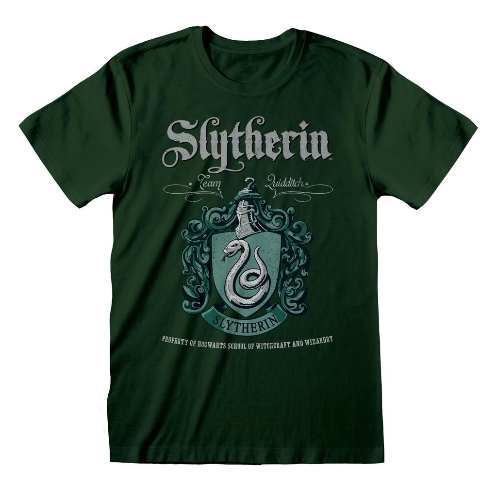 Harry Potter Unisex Adult Slytherin T-Shirt