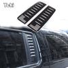 Для Hummer H3 2005-2009 Алюминиевый сплав Защитная пластина для стекла заднего окна автомобиля Декоративная наклейка Автомобильные аксессуары для экстерьера