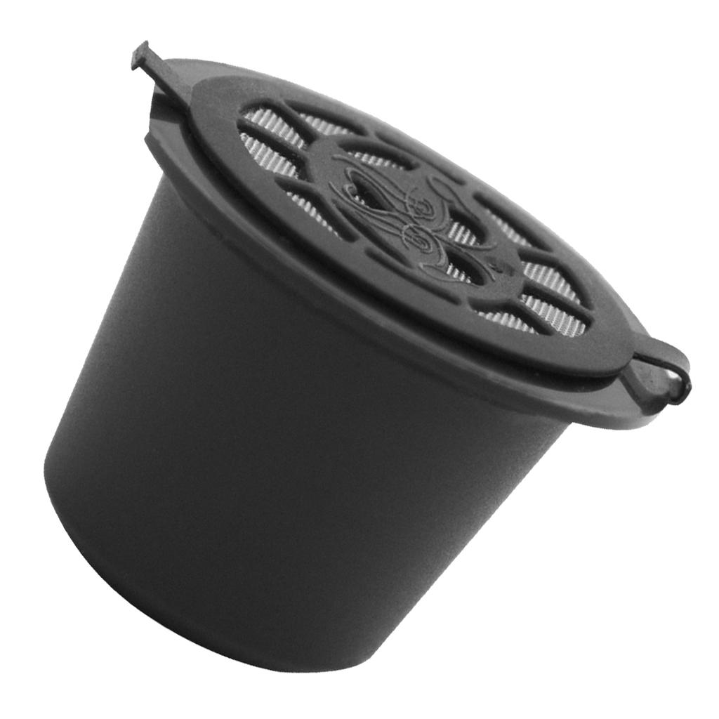 6 шт. Многоразовые кофейные капсулы Чашка Перерабатываемая кофейная капсула Набор фильтров для наполнения с ложкой и щеткой