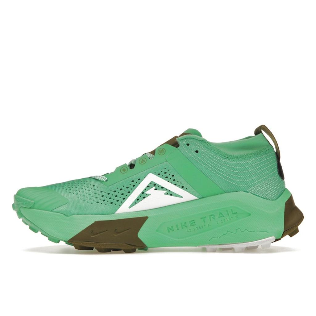 Nike ZoomX Zegama Spring Green Olive Flak Men Sneakers Black White DH0623-302