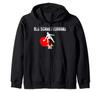 Old Butterfly Hand Table Tennis Ping Pong Gift Zip Hoodie