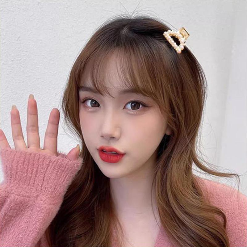 6/8/10 шт./набор Маленькие стразы Жемчуг Геометрические Металлические Заколки для волос для Женщин Девушек Милые Мини Зажимы для волос Заколки Аксессуары для волос