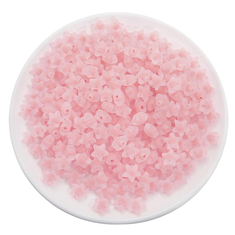 Творческие 80 шт конфетного цвета DIY поделки горячая распродажа для изготовления ювелирных изделий в форме звезды 11 мм разделитель популярные свободные бусины акриловая фурнитура