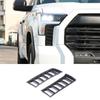 for Toyota Tundra   ABS Carbon Front Mesh Grill Molding Cover Trim 2pcs
