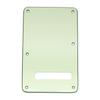 Musiclily 6 Hole Strat Backplay ST Tremolo Cover for Standard Strat Modern Style Electric Mint Green USA/Mexican Guitar, 3-Ply