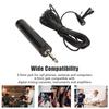 Lavalier Microphone, Professional Clip-on Wired Omnidirectional Lapel Mic with 6.35mm3.5mm Jack, 5m16.4ft Cable for Guitar, Speech, Drums, Piano,