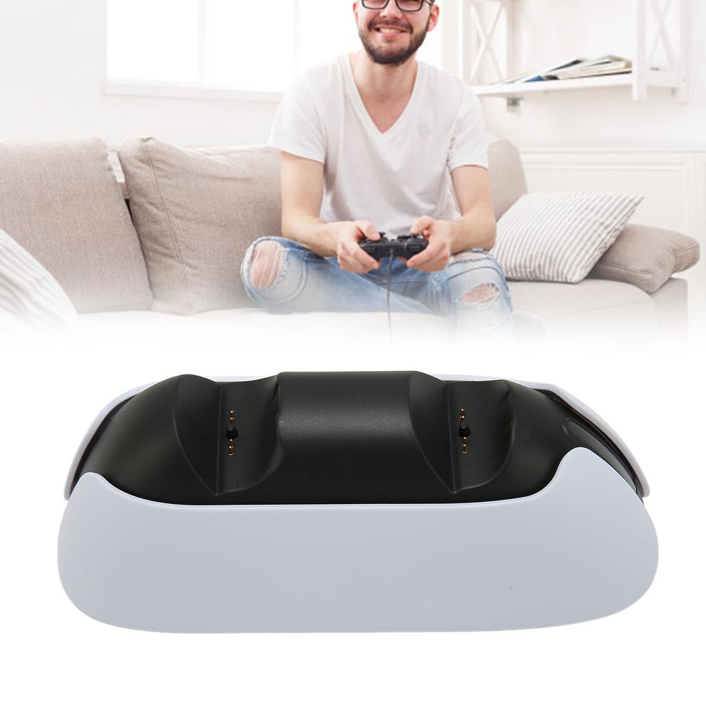 Controller r Station with High Efficiency Dual r, LED Indicator, Docking Station Replacement for PS 5 Accessories Kits
