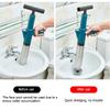 Toilet Plunger Dredge Air Drain Blaster High Pressure Clogged Remover Kitchen Sink Bathroom Basin Pipe Blockage Unblocker Tool