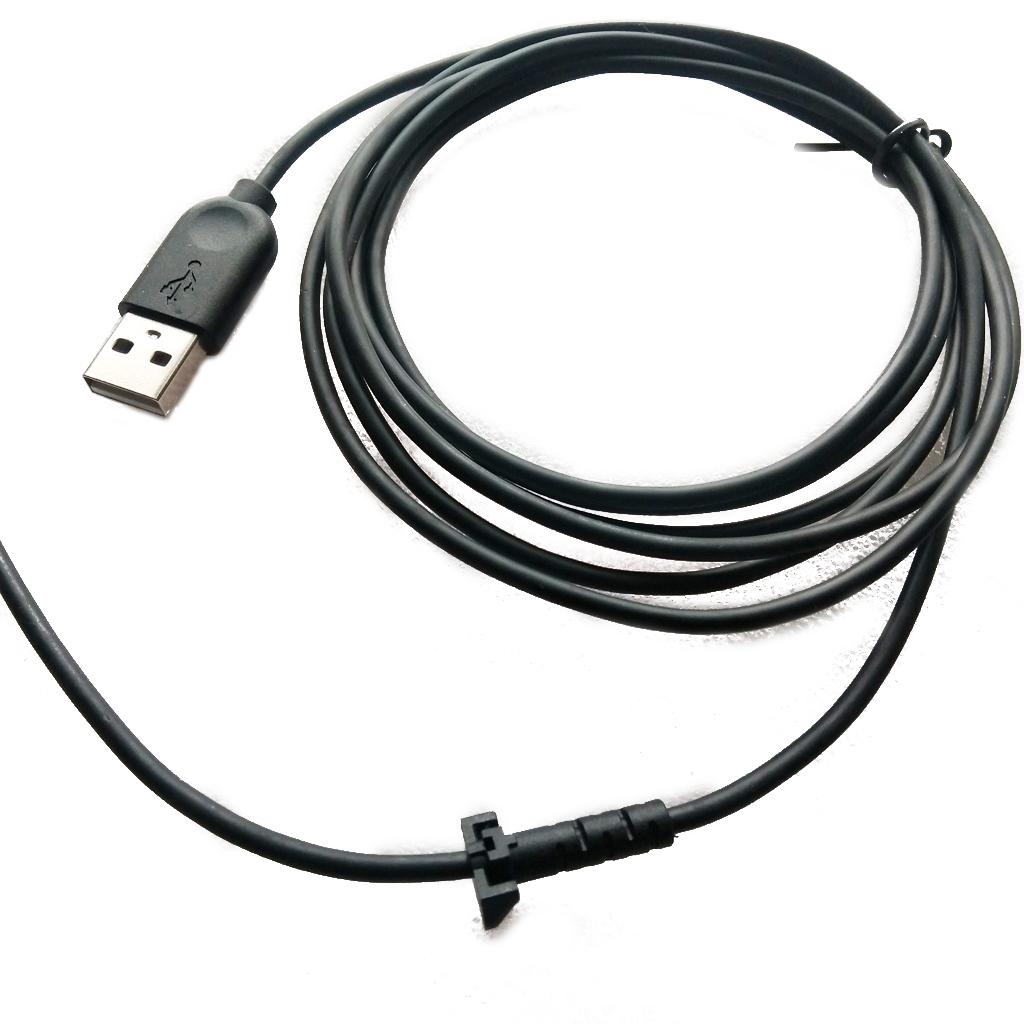 USB-кабель для зарядки Запасная проводная линия Совместим для мыши G402 Master Mouse Клавиатура Прочная нейлоновая оплетка