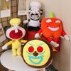 Pizza Tower Peppino Plush Toys Cute Cartoon Ms.Lemons and Mr.Tomatos Stuffed Pillow Home Decoration Plushie Dolls Christmas Gift