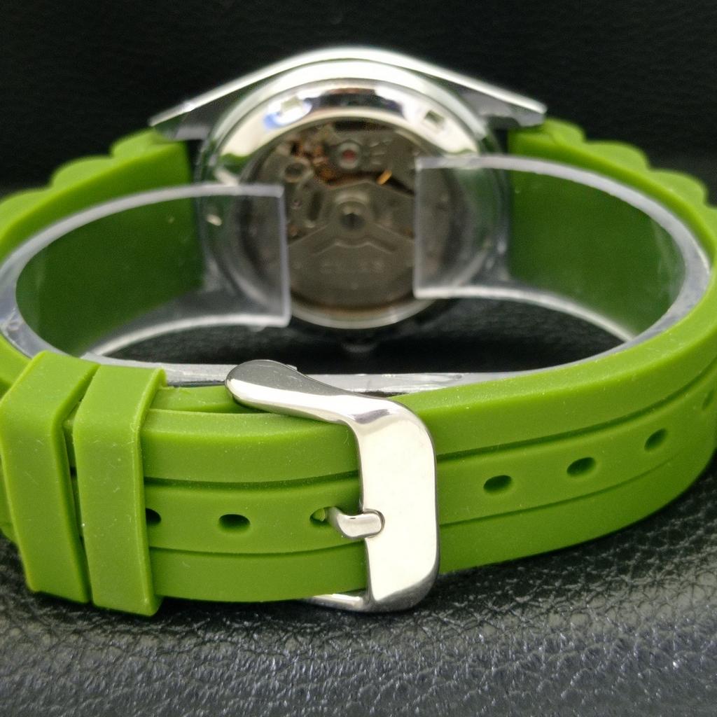 АВТОМАТИЧЕСКИЕ SEIKO 5 JAPAN МУЖСКИЕ 6309A ВОССТАНОВЛЕННЫЕ ЗЕЛЕНЫЙ ЦВЕТ ЦИФЕРБЛАТ ЧАСЫ a440254-4