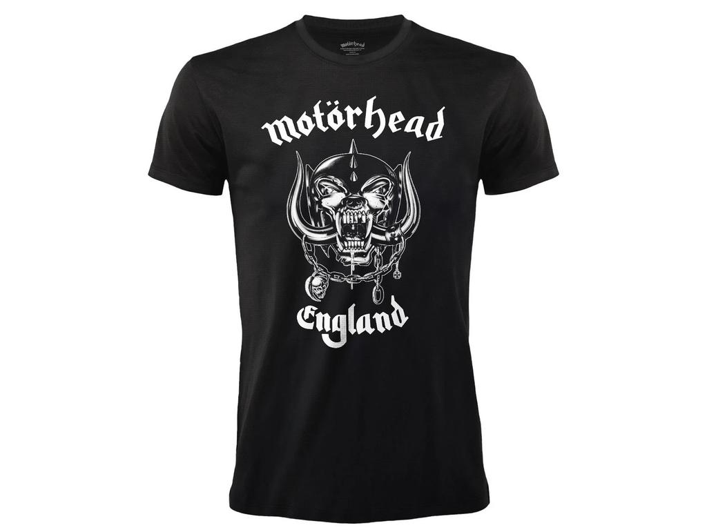 Motorhead T-Shirt England Hard Rock Black Original Official