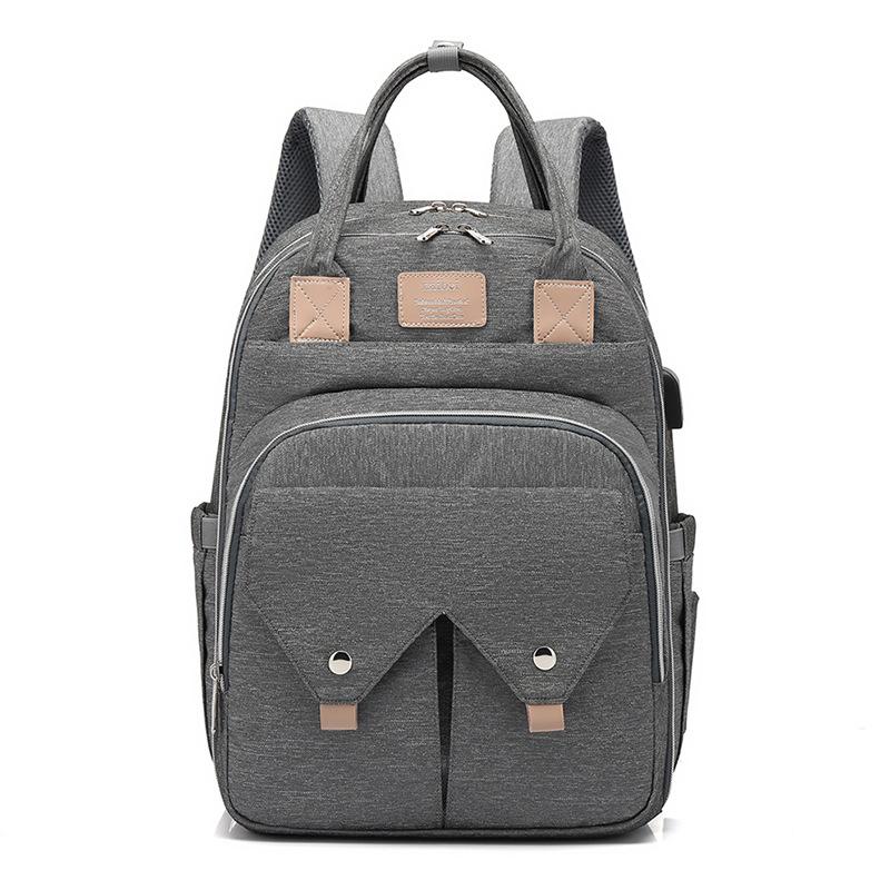 Baby Diaper Bag Mommy Backpack For Mom Usb Maternity Baby Nappy Nursing Bags Travel Diaper Backpack For Stroller Kit
