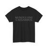 Mundus Sine Caesaribus Funny Women Men T-shirt