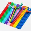 Bendable Juice Straw 27 Cm (80pcs/ Pack) Disposable Straw /plastic Juice Straw / Foldable Straw